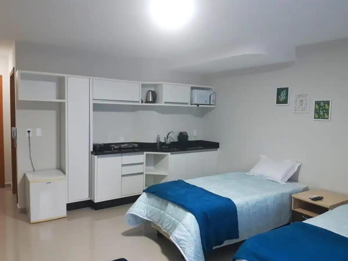 Flat Estudio 101 No Centro De Jaragua Do Sul Jaragua do Sul Bagian luar foto